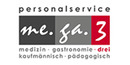 Logo me.ga. 3 personalservice gmbh in Hamburg