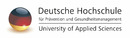 Logo Deutsche Hochschule für Prävention und Gesundheitsmanagement GmbH in Hamburg